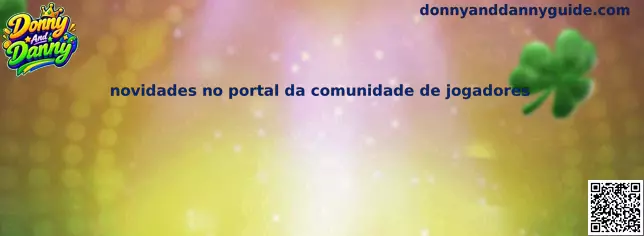 Novidades no Portal
