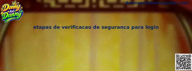 Etapas de verificação de segurança