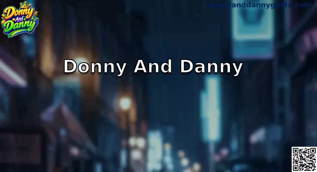 Imagem de apresentação do jogo Donny And Danny